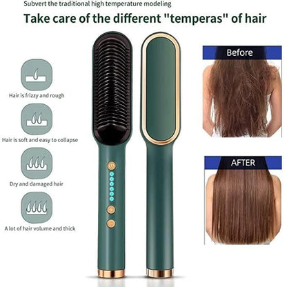 Electric Hair Straightener Comb/Brush