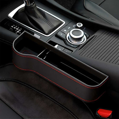 Seat Pockets PU Leather Car Console Side Organizer with Assorted Colour